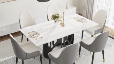 Our Take on the Penau Sintered Stone Dining Table: Durable & Stylish