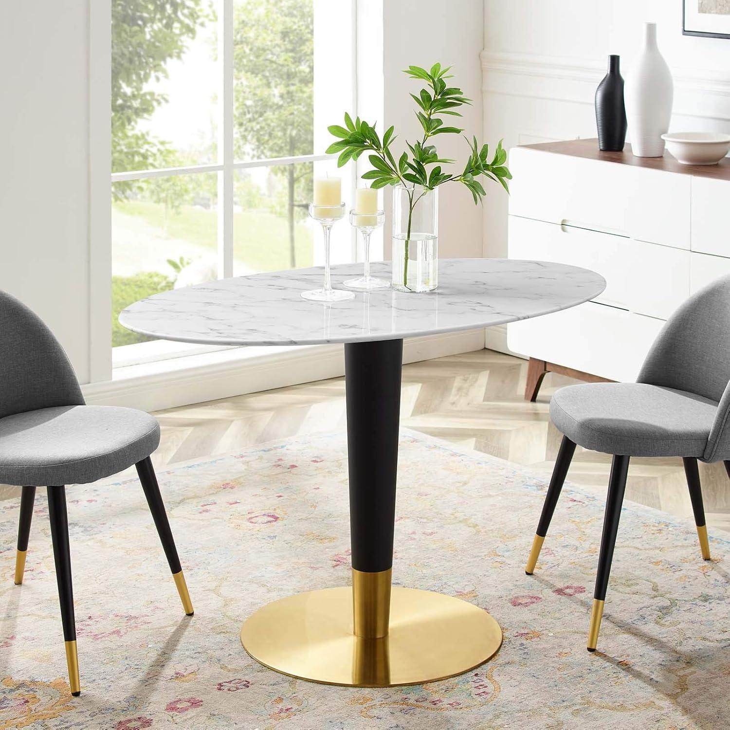 Our Take on the Modway Zinque: Stylish Marble Dining Table Review