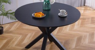 Our Take on the Sleek 42″ Round Dining Table for Families