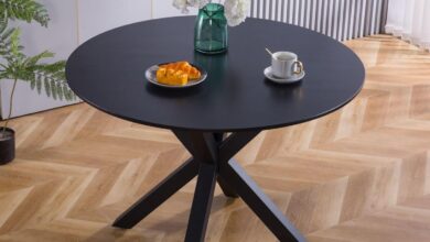 Our Take on the Sleek 42″ Round Dining Table for Families