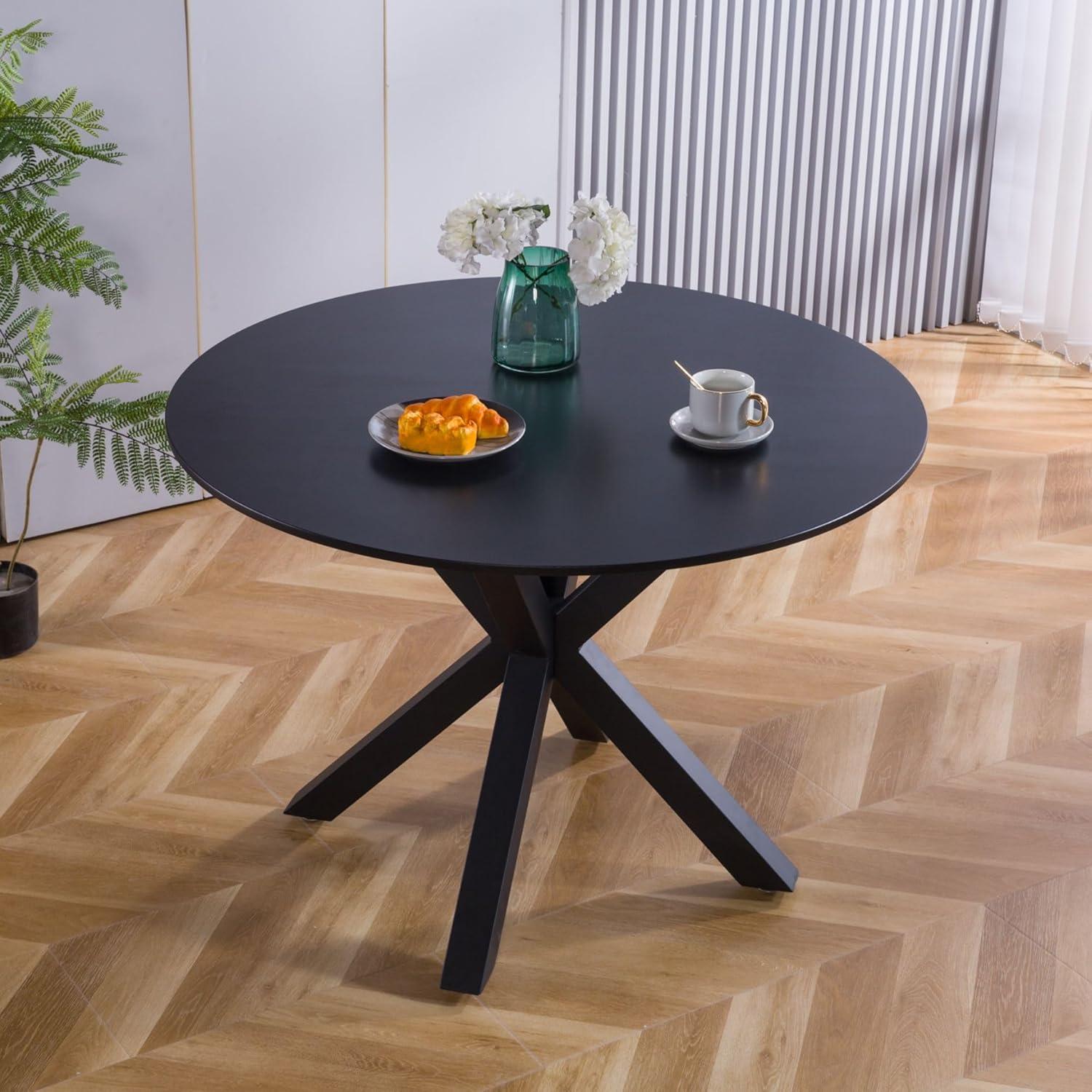 Our Take on the Sleek 42″ Round Dining Table for Families