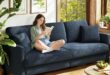 Why We Love the 83″ Teddy Fleece Sofa for Our Living Room
