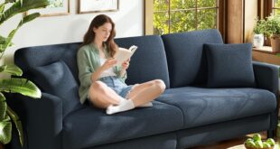 Why We Love the 83″ Teddy Fleece Sofa for Our Living Room