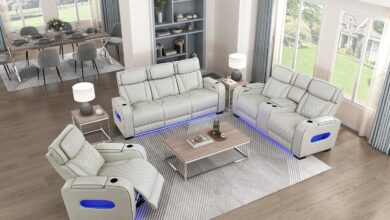 Our Honest Take on the Lexicon Taupe Power Reclining Sofa Set