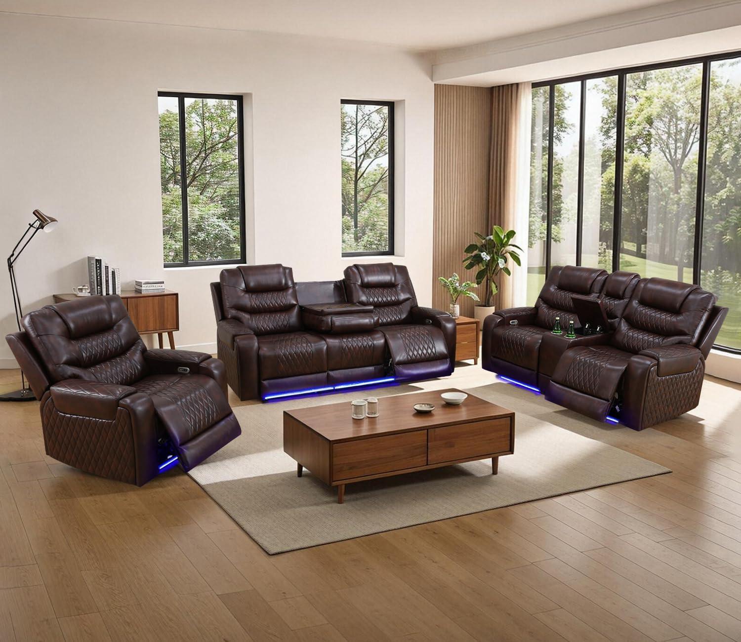 Our Take on the Wine Red Power Recliner Set for Ultimate Comfort