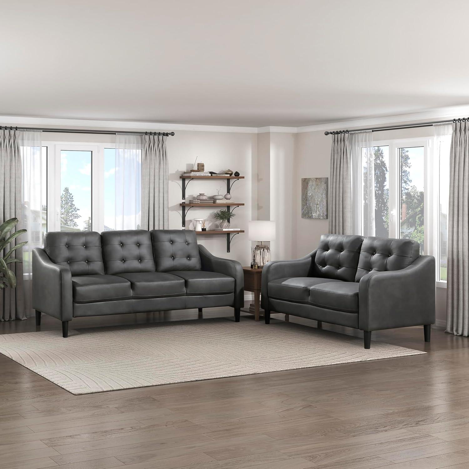 Our Honest Take on the Lexicon Barolo Gray Sofa Set