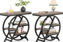 Why We Love LITTLE TREE’s 4-Tier Narrow End Tables Together