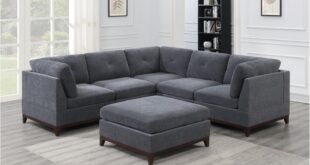 How We Customized Comfort with the Ash Grey Modular Sectional Set