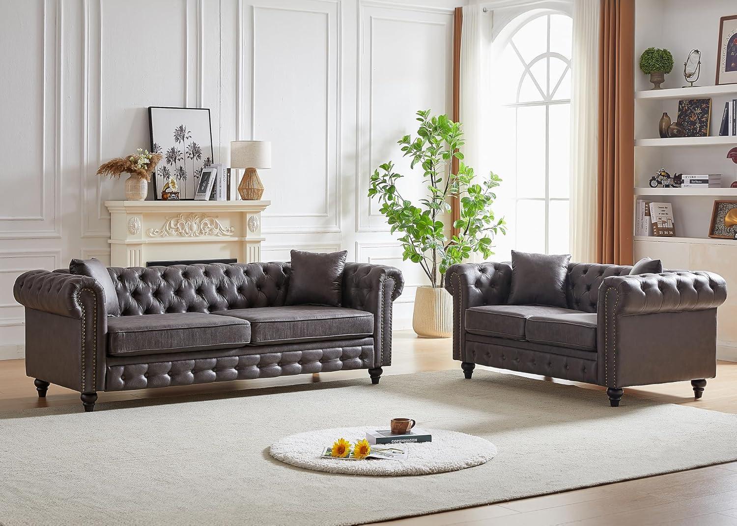 Our Take on the Stylish Chesterfield Sofa Set: Comfort Meets Classic