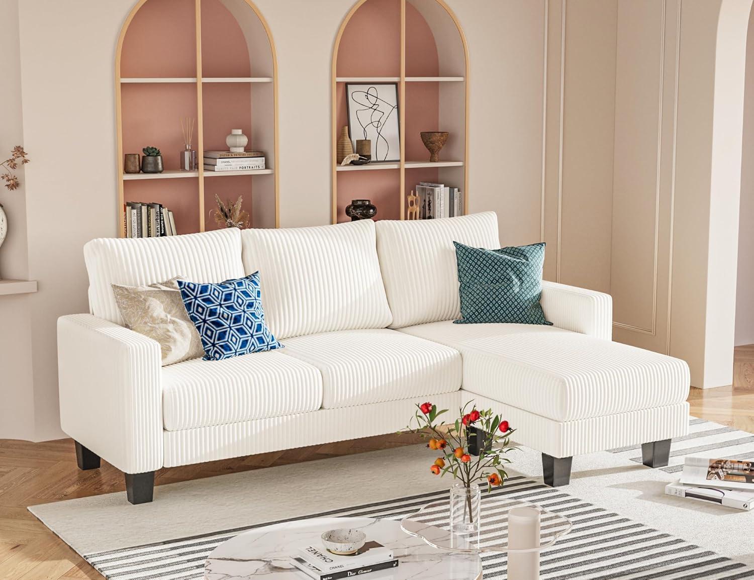 Our Honest Take on the Homall Convertible Corduroy Sofa for Small Spaces
