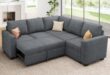How We Loved the HONBAY Modular Sleeper Sofa’s Comfort & Storage