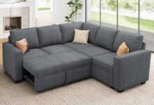 How We Loved the HONBAY Modular Sleeper Sofa’s Comfort & Storage