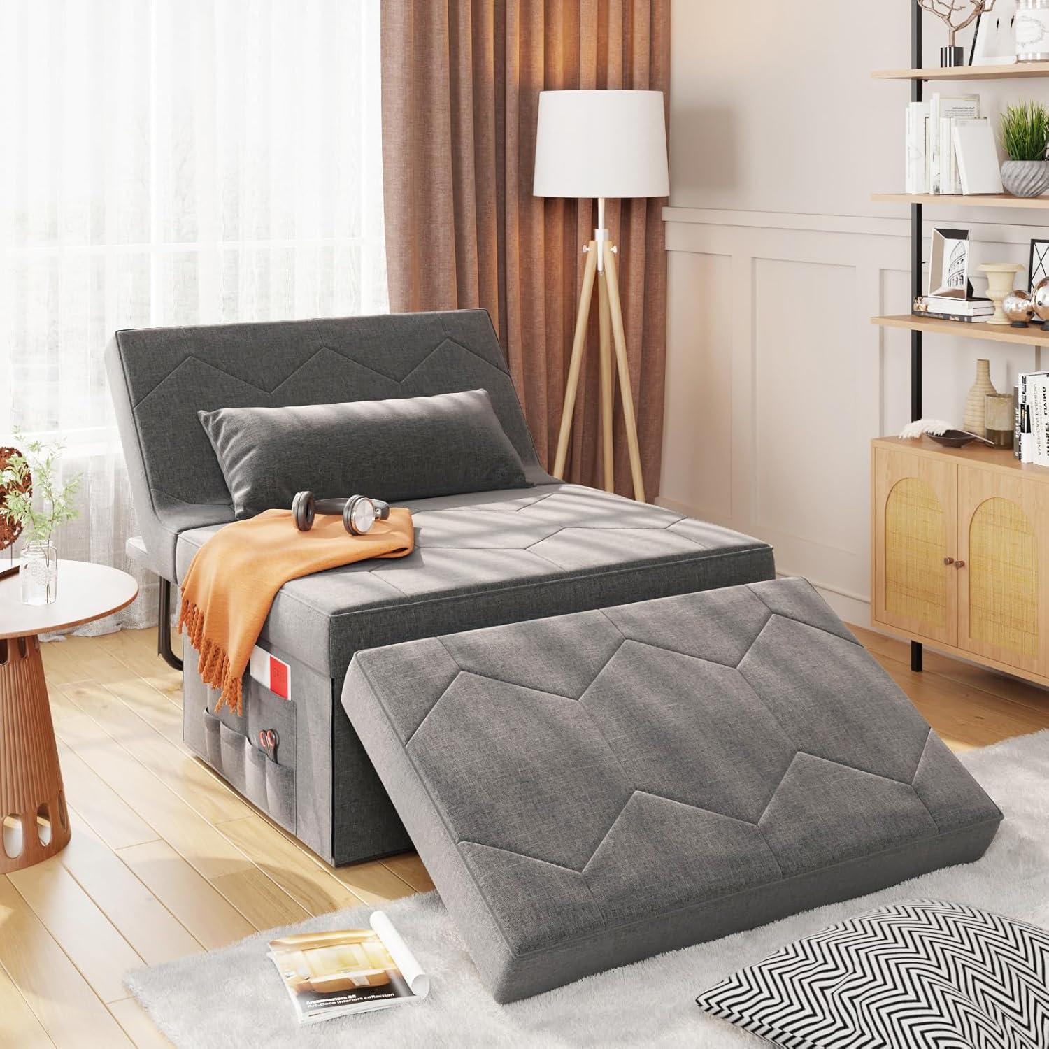 Our Honest Take on the 4-in-1 Sleeper Chair for Small Spaces
