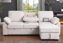 Our Honest Take: Modern L-Shaped Sleeper Sofa with Smart Features