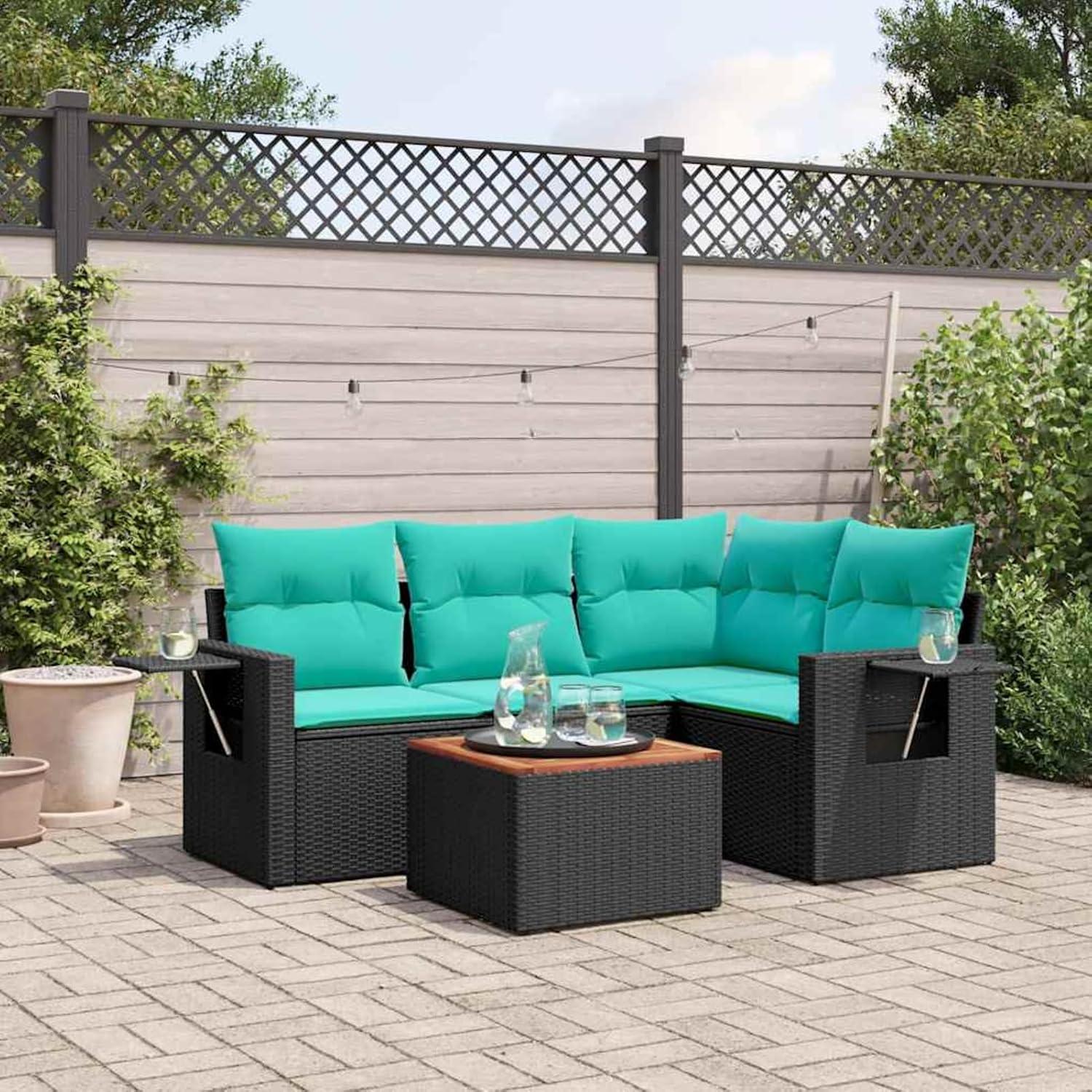 Our Honest Take on the Gecheer 5-Piece Black Patio Sofa Set