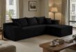 Unboxing Comfort: Our Take on the Black Cloud Sectional Sofa