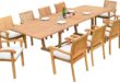Our Experience with the 11 PC Teak Patio Dining Set: Durable & Versatile
