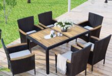 Gathering Outdoors: Our Take on the 7-Piece Patio Dining Set