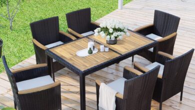 Gathering Outdoors: Our Take on the 7-Piece Patio Dining Set