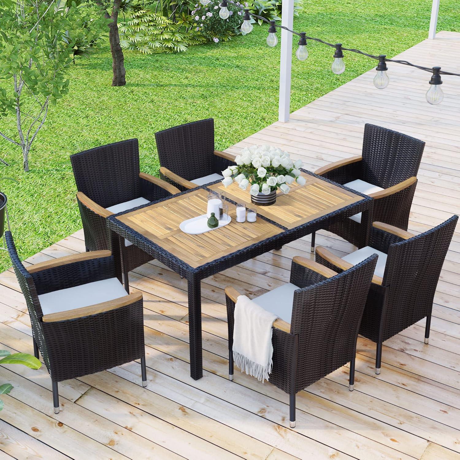 Gathering Outdoors: Our Take on the 7-Piece Patio Dining Set