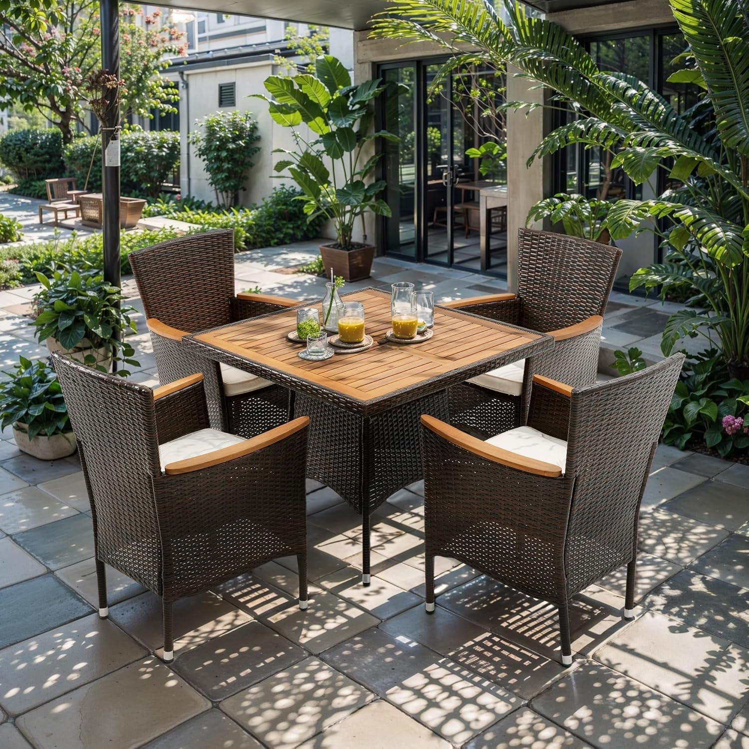 Our Honest Take on the RoyalCraft 5-Piece Patio Dining Set