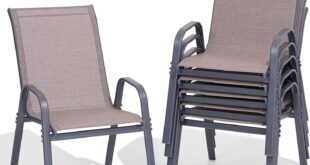 Our Honest Take: Stylish & Sturdy Patio Chairs Set of 6 Review
