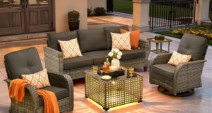 Our Honest Take on the Ovios 5-Piece Outdoor Patio Sofa Set