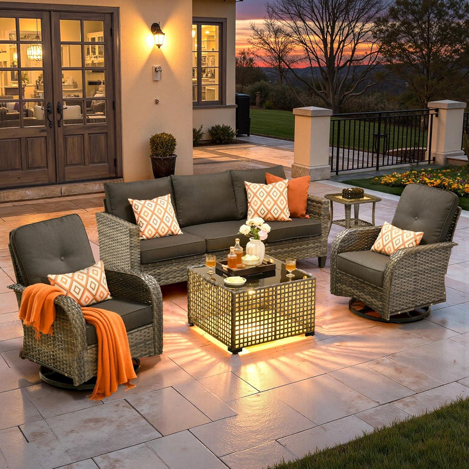 Our Honest Take on the Ovios 5-Piece Outdoor Patio Sofa Set
