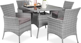 Our Honest Take on the Best Choice 5-Piece Wicker Dining Set