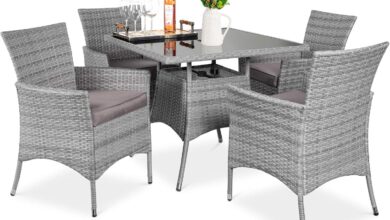 Our Honest Take on the Best Choice 5-Piece Wicker Dining Set