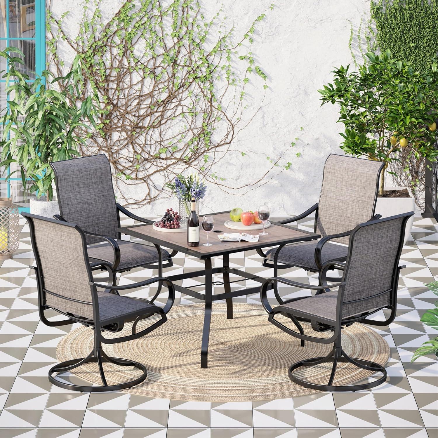 Our Take on the Maison Arts 5-Piece Patio Dining Set: Comfort Meets Style