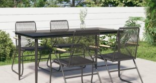 Our Honest Take: Stylish & Durable 5-Piece Patio Dining Set Review