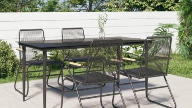Our Honest Take: Stylish & Durable 5-Piece Patio Dining Set Review