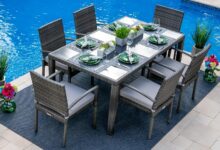 Our Take on the Bari 7-Piece Patio Set: Stylish, Durable Dining