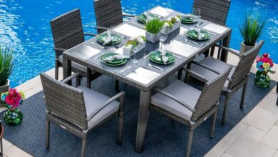 Our Take on the Bari 7-Piece Patio Set: Stylish, Durable Dining