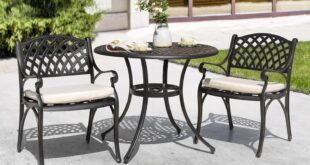 Our Honest Take on the NUU GARDEN 3-Piece Outdoor Bistro Set