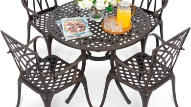 Our Honest Take on the NUU GARDEN 5-Piece Patio Dining Set