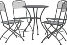 Our Honest Take on the vidaXL 3-Piece Patio Dining Set