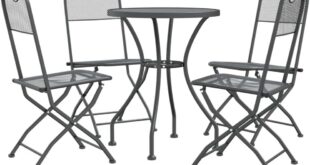 Our Honest Take on the vidaXL 3-Piece Patio Dining Set