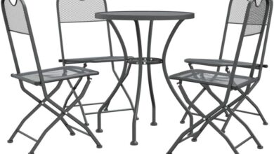 Our Honest Take on the vidaXL 3-Piece Patio Dining Set