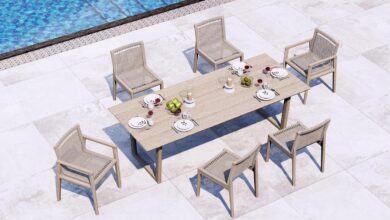 Our Honest Take on the Weathered Teak 7-Piece Dining Set