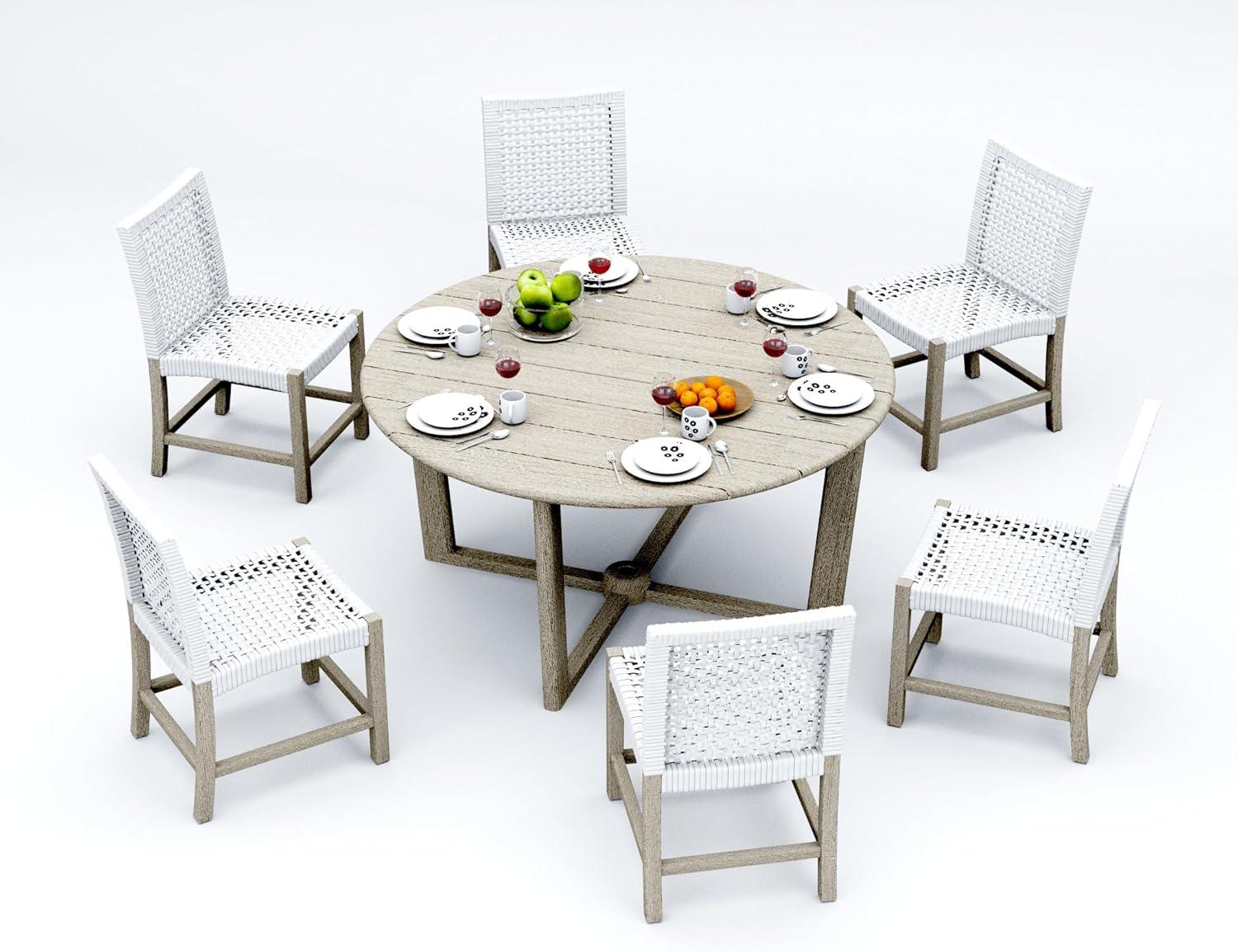 Our Honest Take on the 6-Seater Weathered Teak Dining Set
