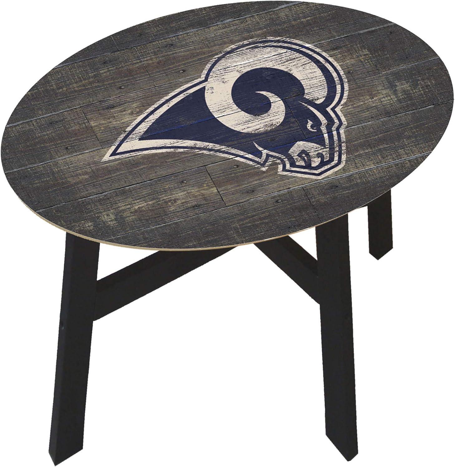 Our Take on the Fan Creations Rams Distressed Wood Table