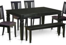 Our Take on East West Furniture’s Sleek 6-Piece Dining Set