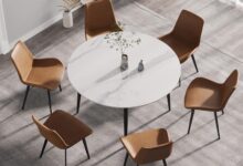 Why We Love Our Modern Round Dining Table for 6: Stylish & Sturdy