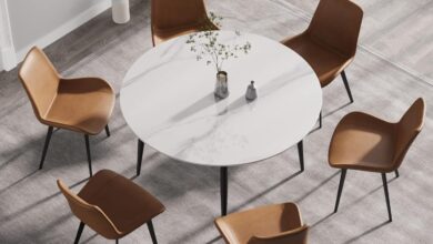 Why We Love Our Modern Round Dining Table for 6: Stylish & Sturdy