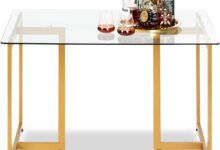 Our Take on the FurnitureR Glass Dining Table’s Stylish Strength