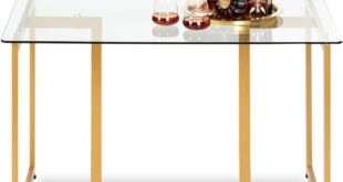 Our Take on the FurnitureR Glass Dining Table’s Stylish Strength