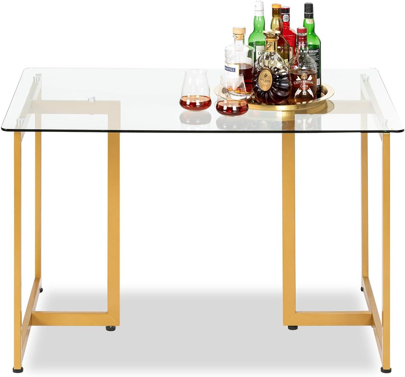 Our Take on the FurnitureR Glass Dining Table’s Stylish Strength