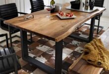 Why We Chose the LAKIQ Solid Wood Industrial Dining Table